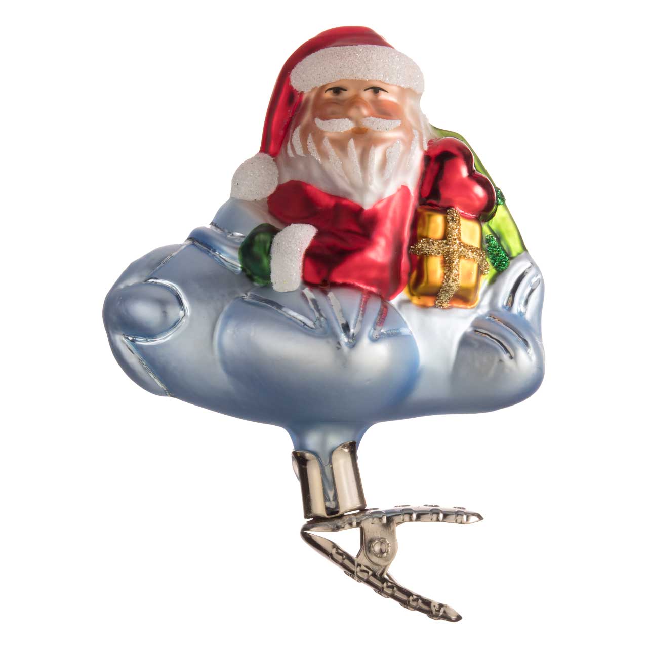 Le Père Noël en avion