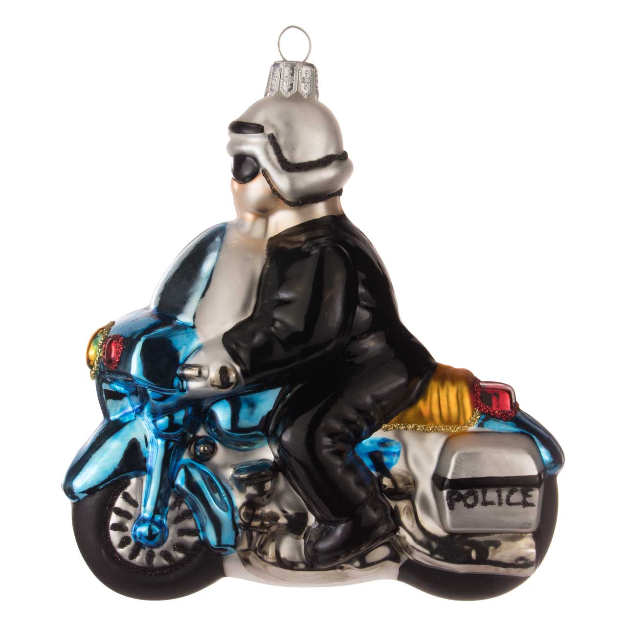policier à moto