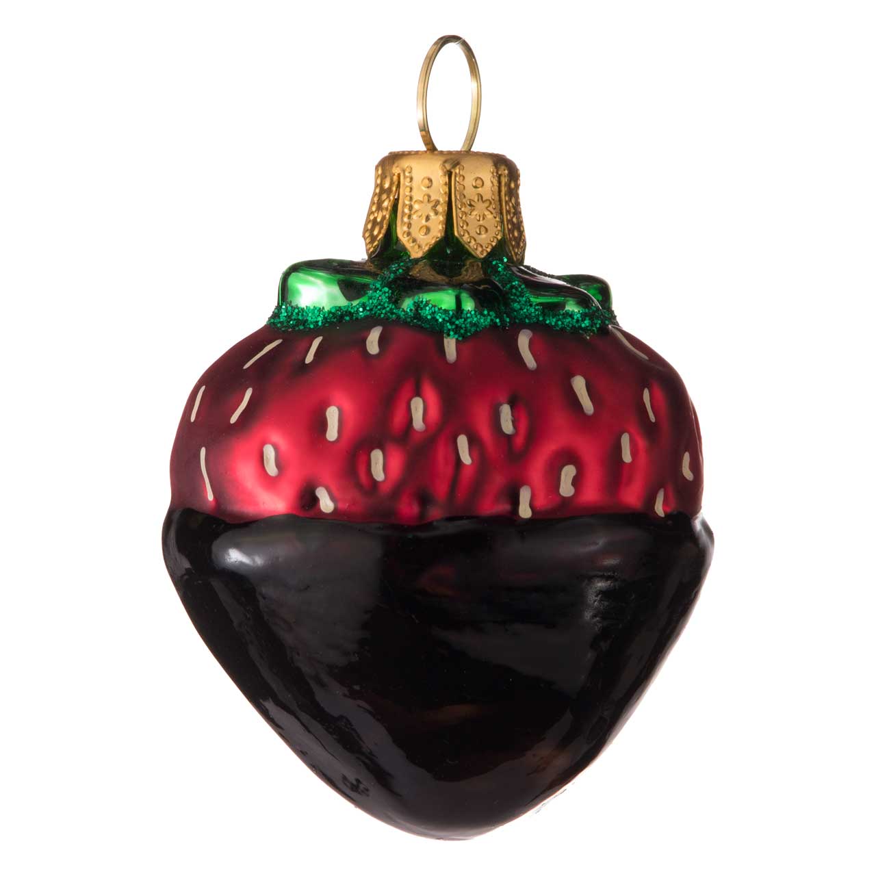 Fraise enrobée de chocolat