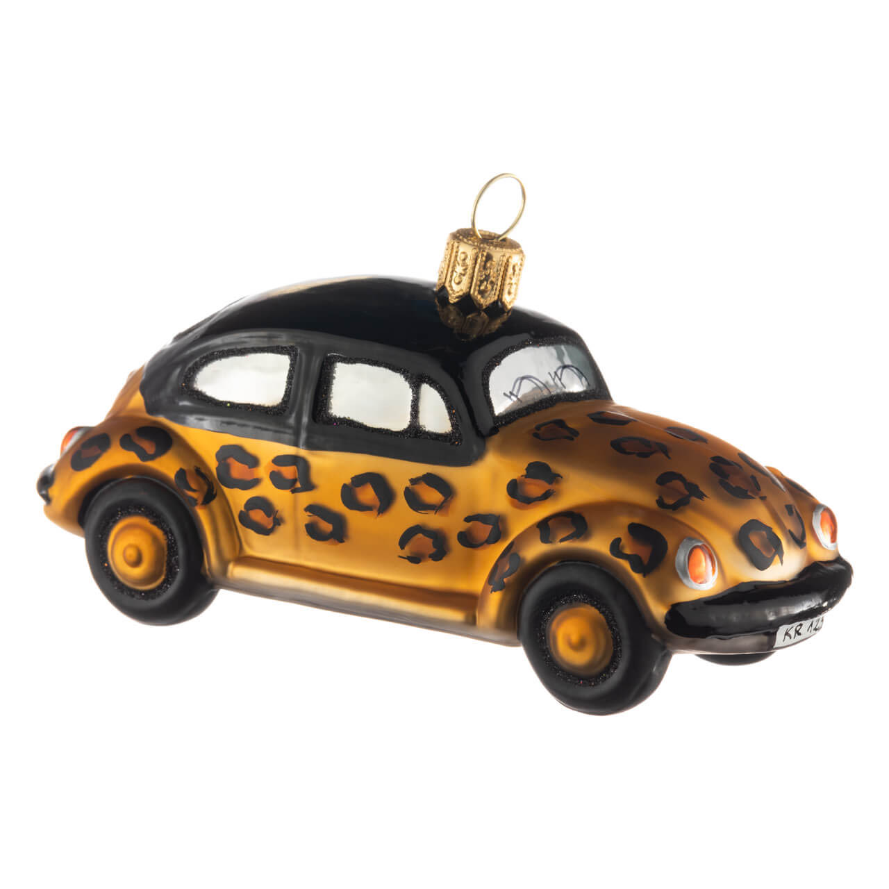 14-2256-9-Christbaumkugel-VW-Kaefer-Cabrio-Leopard-1 Coccinelle VW, cabriolet