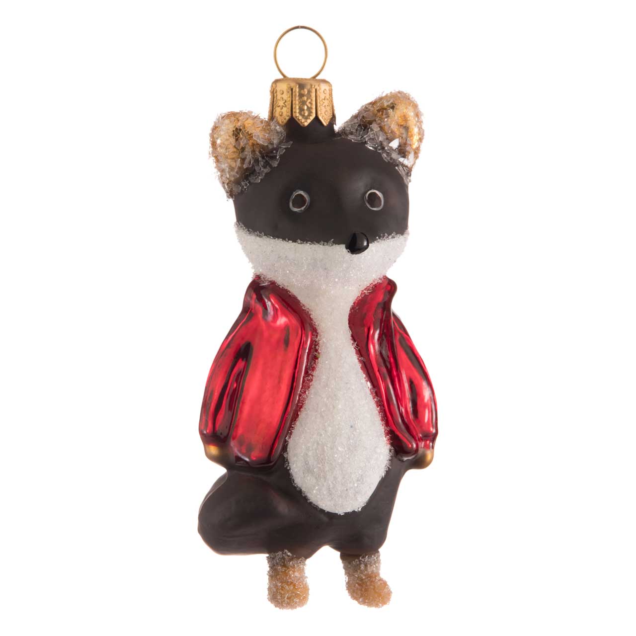 Renard avec veste