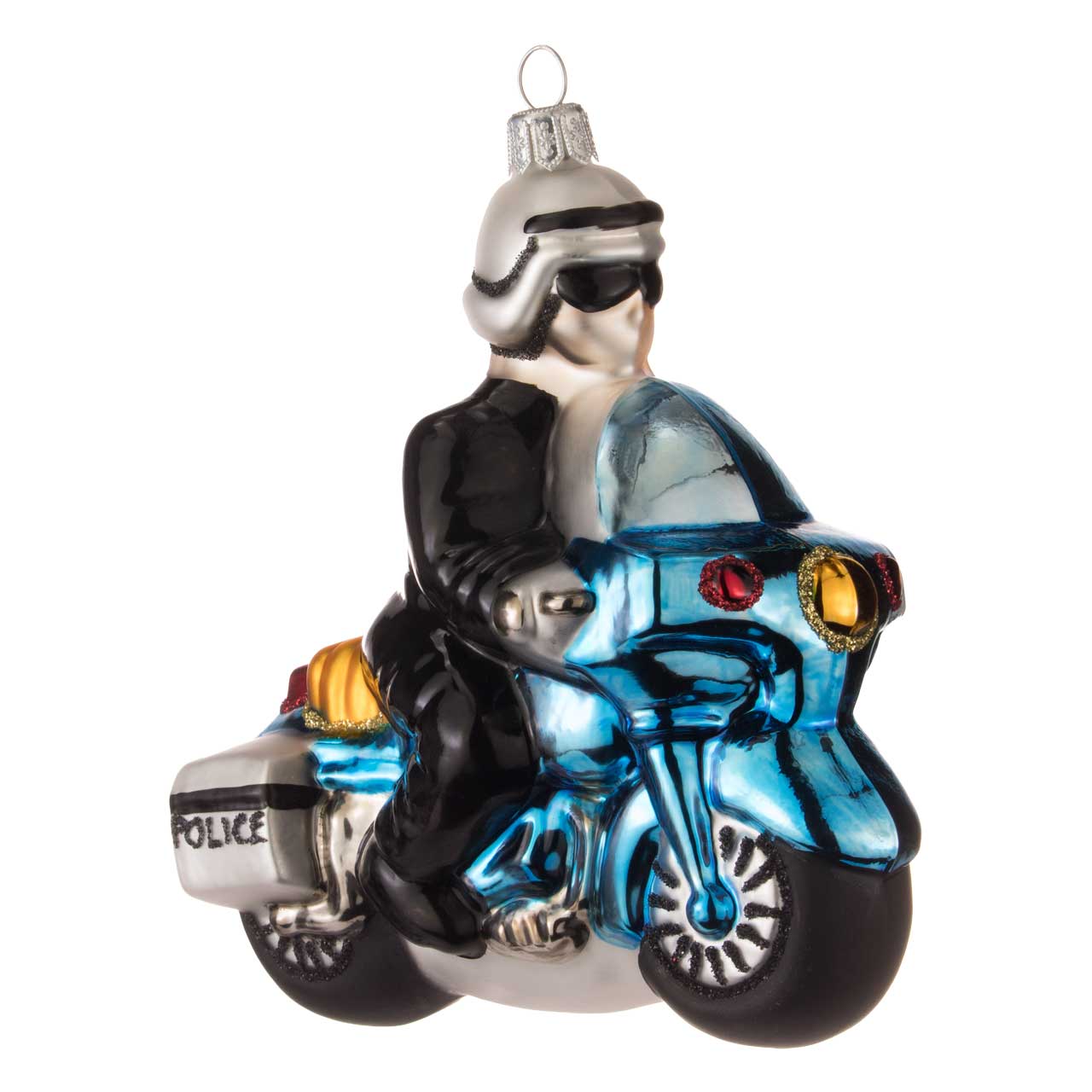 policier à moto